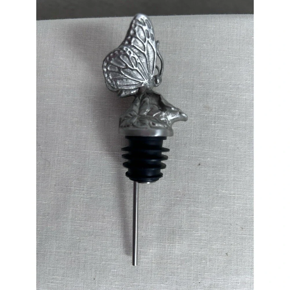 Menagerie Butterfly Wine Pourer & aerator carved stainless steel dual-purpose